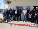 הנהלת פארק קיסרה בביקור אצל קופטאן חלבי